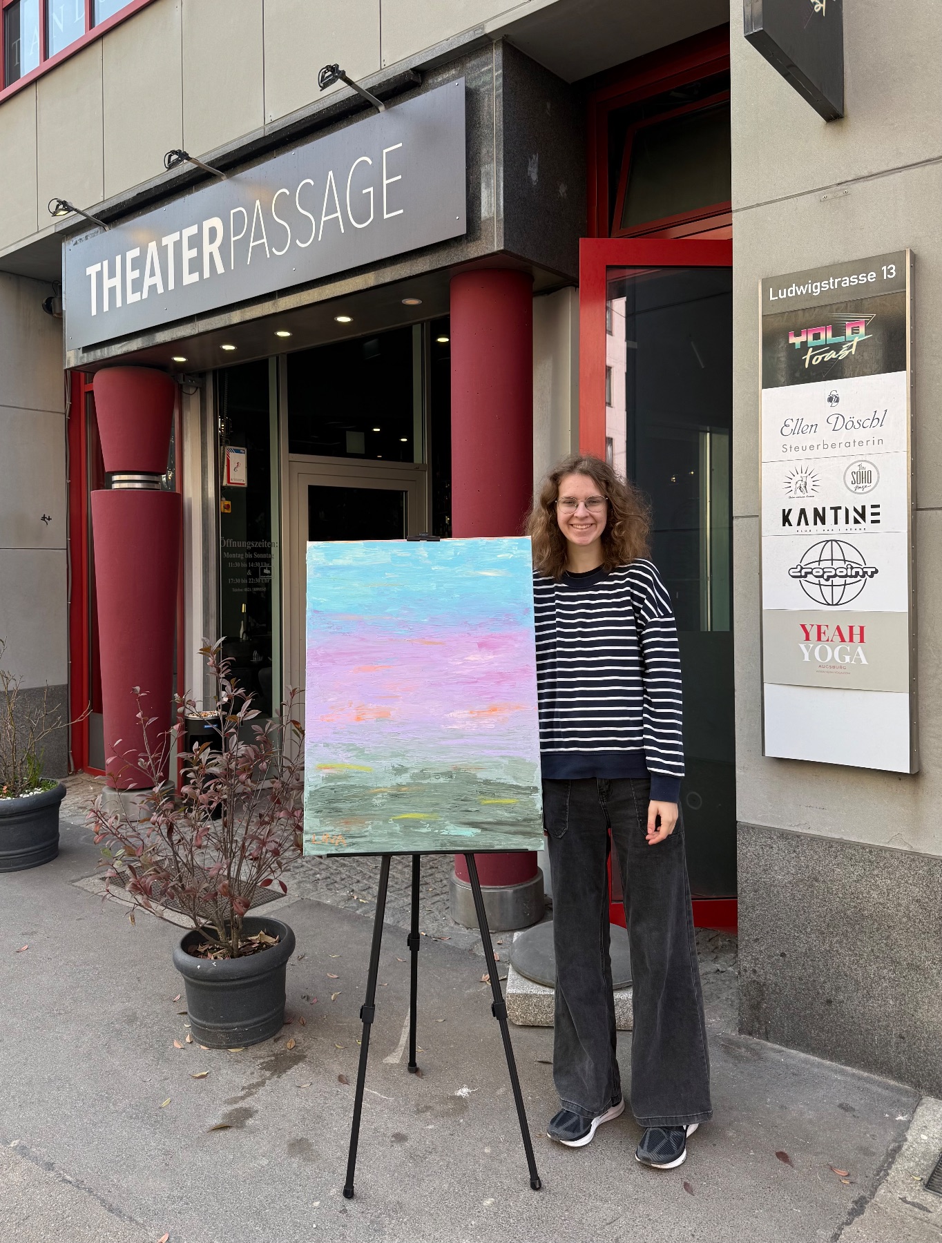 Lina im Atelier